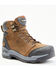 Image #1 - Hawx Men's Lace To Toe Crazy Horse Waterproof Work Boots - Soft Toe, Brown, hi-res