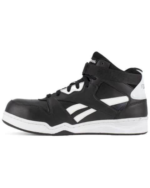 Image #3 - Reebok Men's High Top Work Shoes - Composite Toe, Black/white, hi-res