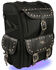 Image #1 - Milwaukee Leather Extra Large Two Piece Studded Nylon Touring Pack, Black, hi-res