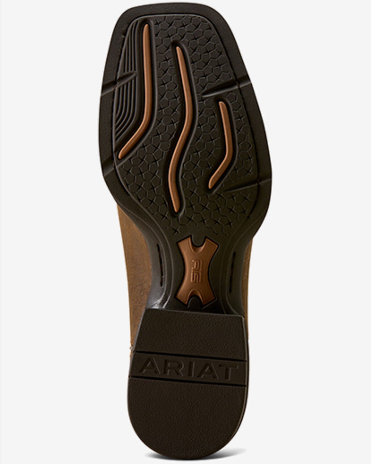 Image #5 - Ariat Men's Sport Crosshog Performance Western Boots - Broad Square Toe, Brown, hi-res