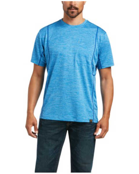Image #1 - Ariat Men's Rebar Revolt Athletic Fit Work Pocket T-Shirt , , hi-res