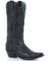 Image #1 - Corral Women's Black Lorraine Western Boots - Snip Toe, Black, hi-res