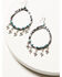 Image #1 - Idyllwind Women's Camille Bandana Hoop Earrings, White, hi-res