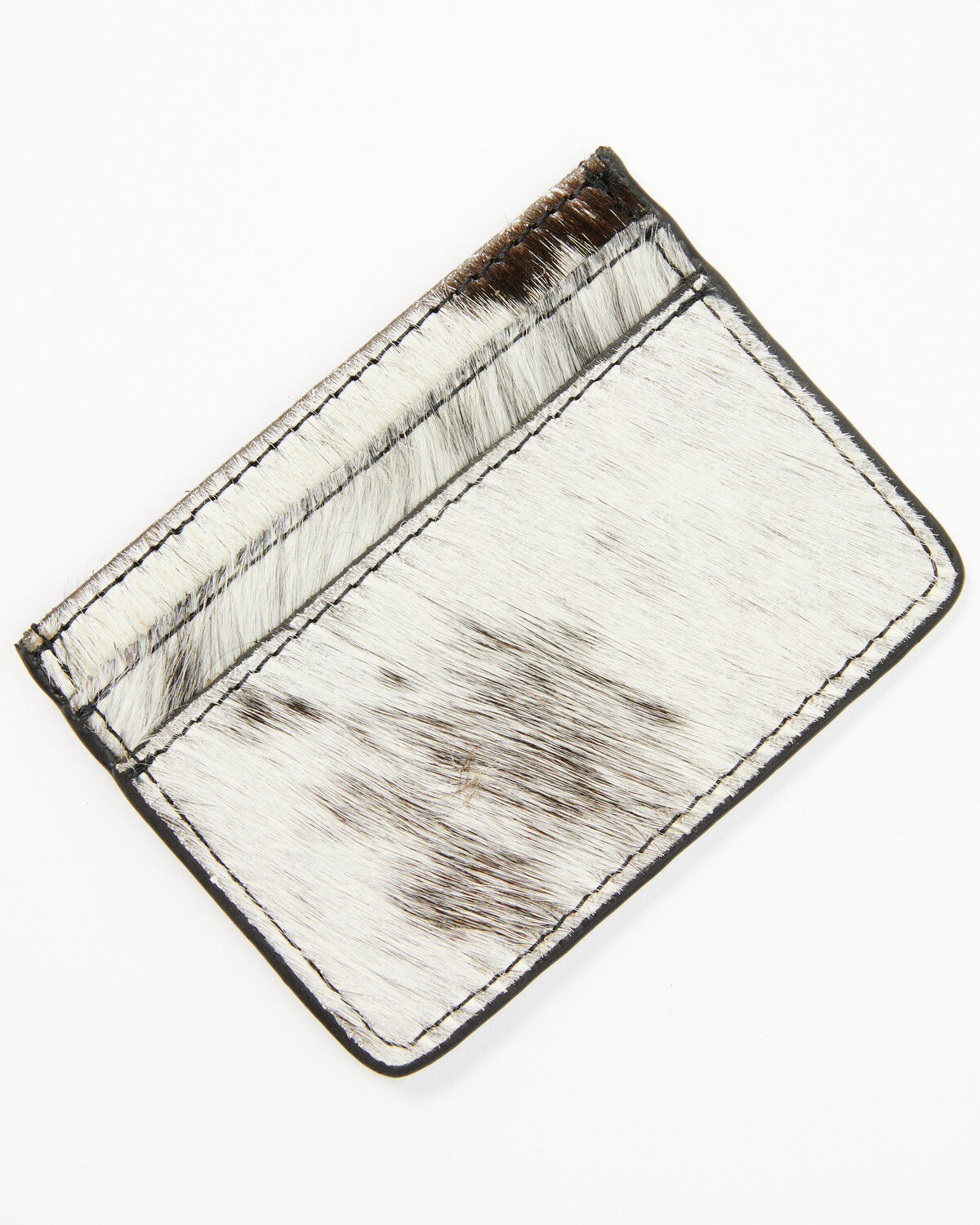 Image #1 - Shyanne Women's Meadow Hairon Leather Credit Card Wallet, Black, hi-res