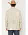 Image #4 - Moonshine Spirit&reg; Men's Archive Dobby Striped Print Long Sleeve Snap Western Shirt, Ivory, hi-res