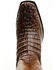 Image #6 - Tony Lama Men's Exotic Hornback Caiman Western Boots - Square Toe, Chocolate, hi-res
