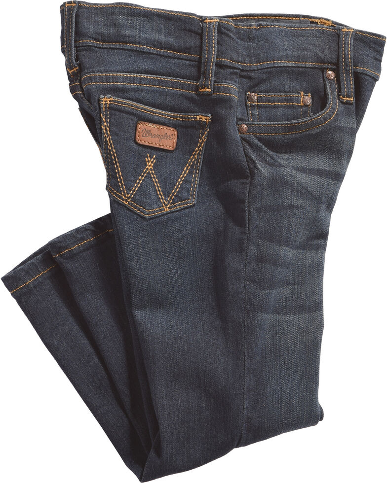 Wrangler Toddler Boys' Western Adjust A Fit Jeans (2T-4T), Blue, hi-res