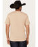 Image #4 - Wrangler Men's Boot Barn Exclusive Desert Logo Short Sleeve Graphic T-Shirt, Sand, hi-res