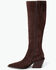 Image #3 - Matisse Women's Antony Tall Suede Fashion Boots - Snip Toe, Brown, hi-res