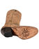 Image #5 - Lucchese Women's Handmade 1883 Laurelie Western Boots - Round Toe, Brown, hi-res