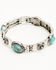 Image #2 - Shyanne Women's Ridge Canyon Turquoise Concho Bracelet Set - 5 Piece, Silver, hi-res