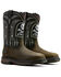 Image #4 - Ariat Men's WorkHog&reg; XT Bolt Skull Waterproof Work Boots - Carbon Toe, Brown, hi-res