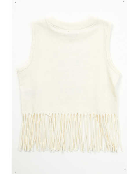 Image #3 - Shyanne Toddler Girls' Wild Like The West Fringe Graphic Tank Top , Cream, hi-res