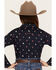 Ariat Girls' Team Kirby Long Sleeve Button Down Western Shirt, Navy, hi-res