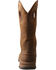 Image #4 - Twisted X Women's Western Work Boots - Moc Toe, Distressed Brown, hi-res