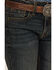 Image #2 - Cody James Boys' Barn Sour Dark Wash Slim Stretch Straight Jeans , Dark Wash, hi-res