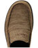 Image #4 - Ariat Men's Heather Tan Hilo 360 Canvas Slip-On Casual Shoe - Moc Toe, Brown, hi-res