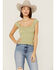 Free People Women's Love Letter Cami, Sage, hi-res