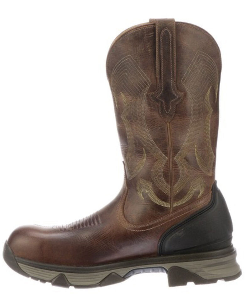 lucchese welted work boots