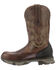 Image #3 - Lucchese Men's Performance Molded Western Work Boots - Composite Toe, Brown, hi-res