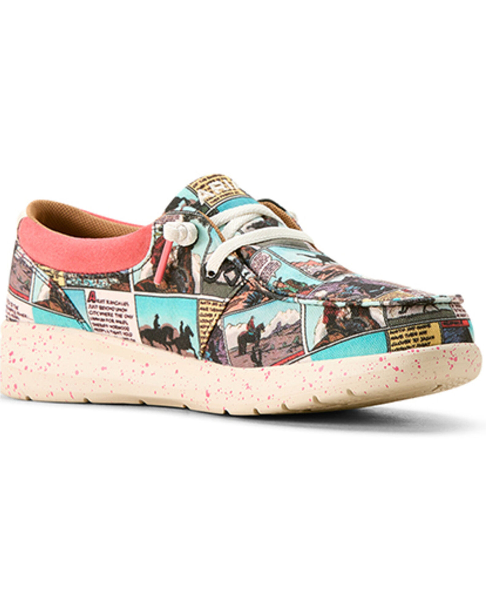 Ariat Women's Comic Book Print Hilo Casual Shoes - Moc Toe | Sheplers