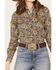 Image #3 - Cinch Women's Paisley Print Long Sleeve Button-Down Western Shirt, Multi, hi-res