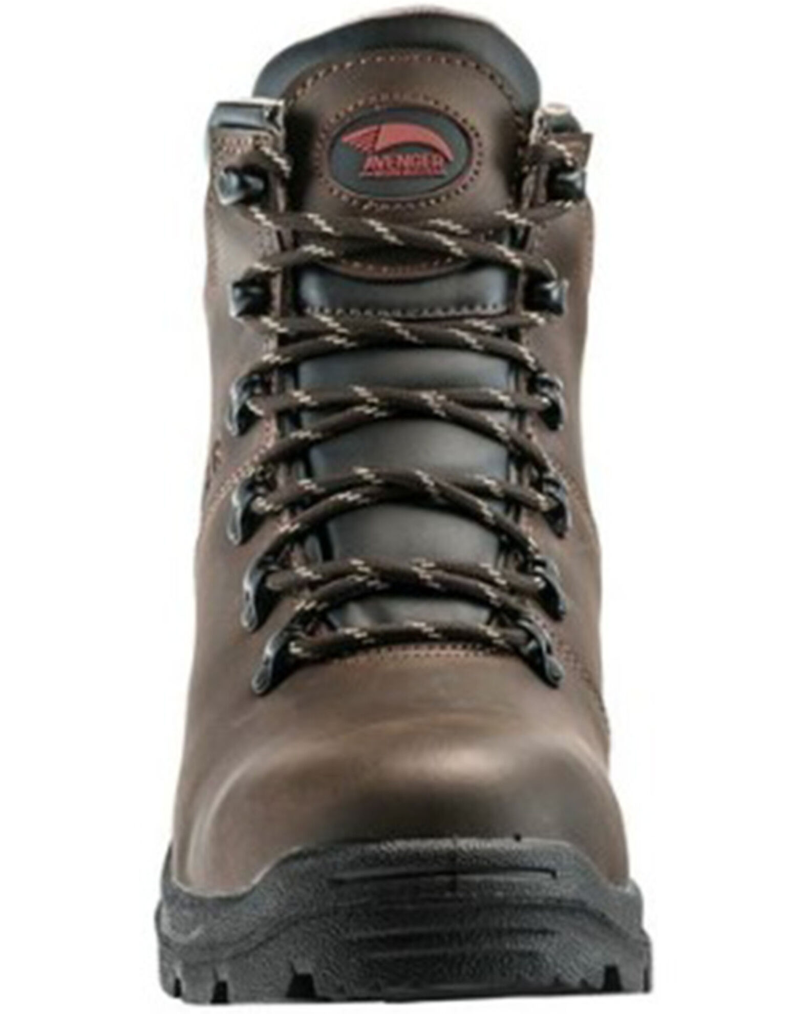Image #4 - Avenger Men's 8625 Builder Mid 6" Lace-Up Waterproof Work Boot - Soft Toe, Brown, hi-res