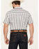 Image #4 - Cody James Men's Bryce Plaid Print Short Sleeve Button-Down Stretch Western Shirt - Big, Light Blue, hi-res