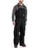 Image #1 - Carhartt Men's Loose Fit Firm Duck Insulated Work Overalls, Black, hi-res