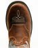 Image #6 - Shyanne Women's Glory Stars & Stripes Shaft Leather Western Boots - Wide Round Toe, Brown, hi-res