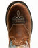 Image #6 - Shyanne Women's Glory Stars & Stripes Shaft Leather Western Boots - Wide Round Toe , Brown, hi-res