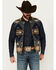 Image #1 - Pendleton Men's Colton Multicolored Print Zip-Up Quilted Vest, Grey, hi-res