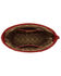 Image #3 - Wrangler Women's Cow Print Tote Bag, Red, hi-res