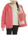 Image #3 - Carhartt Little Girls' Insulated Hooded Active Jacket, Light Pink, hi-res
