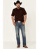 Rock & Roll Denim Men's Pistol Med Stretch Regular Straight Leg Jeans , Blue, hi-res