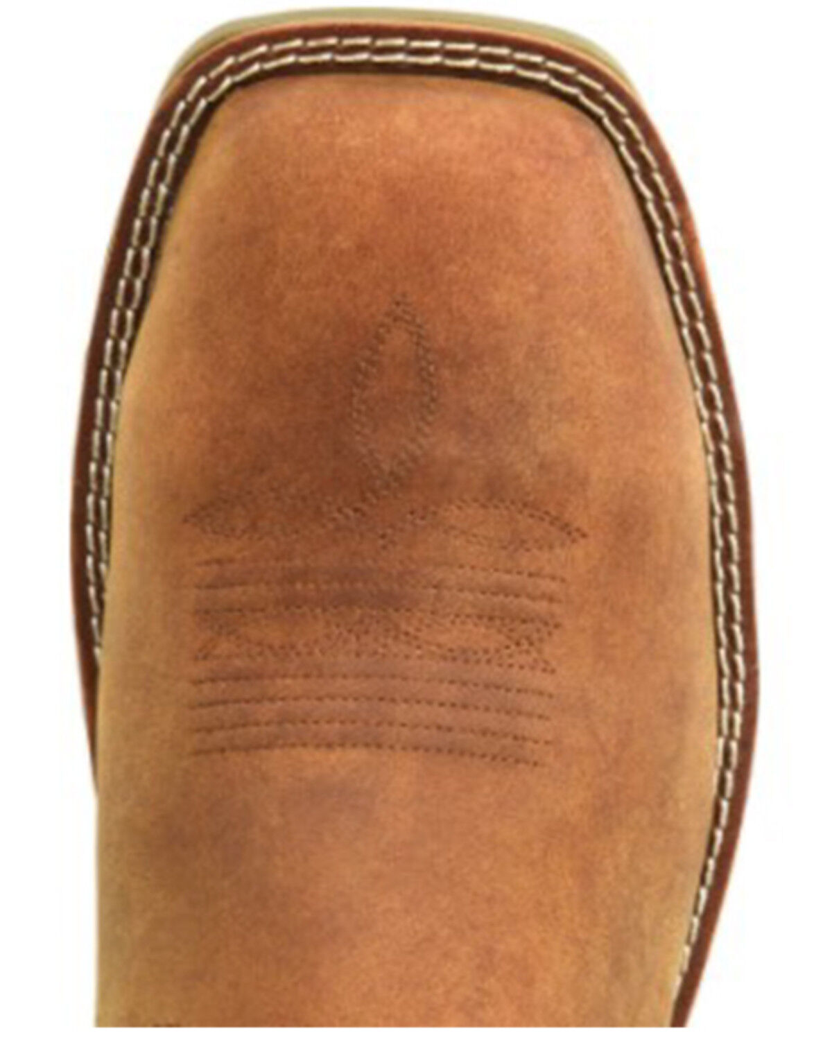 Image #5 - Double H Men's Troy Western Work Boots - Composite Toe, Brown, hi-res