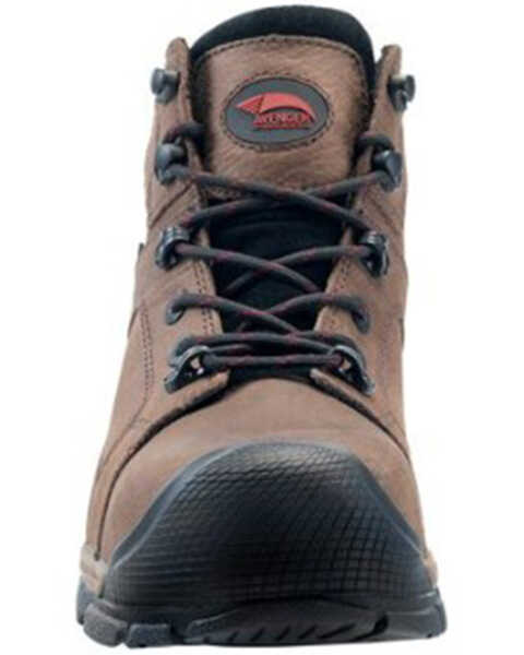 Image #4 - Avenger Men's Ripsaw Mid 6" Lace-Up Waterproof Work Boots - Alloy Toe , Brown, hi-res