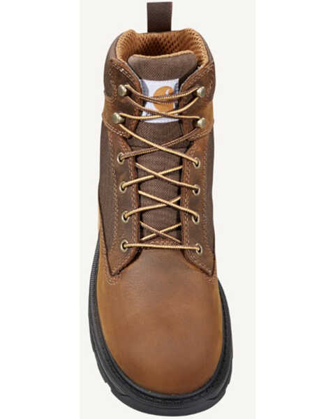Image #4 - Carhartt Men's Ironwood 6" Work Boot- Soft Toe, Brown, hi-res