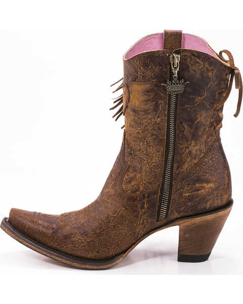 Image #4 - Junk Gypsy by Lane Women's Brown Spirit Animal Boots - Snip Toe , Brown, hi-res