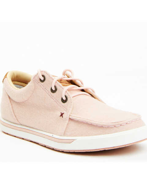 Image #1 - Twisted X Women's Casual Shoes - Moc Toe, Pink, hi-res