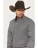 Image #2 - RANK 45® Men's Stunts Geo Print Long Sleeve Button-Down Western Shirt, White, hi-res