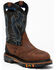 Cody James Men's 11" Decimator Waterproof Western Work Boots - Nano Composite Toe, Brown, hi-res