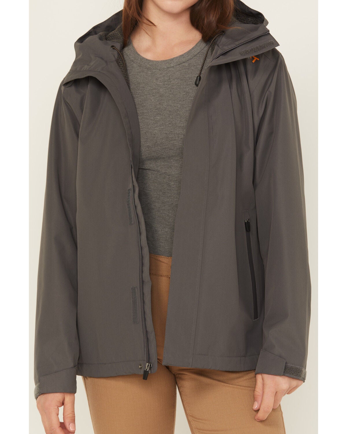 Image #3 - Ariat Women's Rebar Stormshell Waterproof Jacket, Grey, hi-res