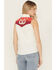 Image #5 - Idyllwind Women's Plainweave Contrast Yoke Sleeveless Snap Western Shirt, Ivory, hi-res