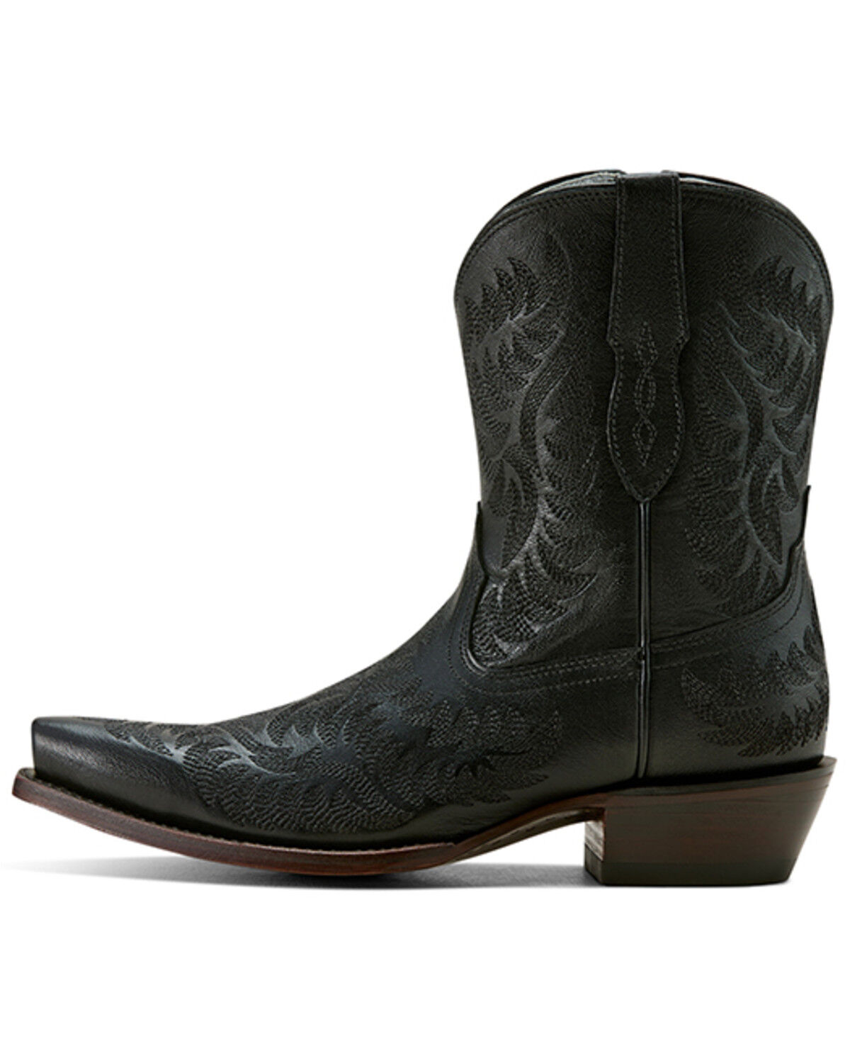 Image #2 - Ariat Women's Cate Western Booties - Snip Toe, Black, hi-res
