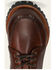 Image #5 - Frye Men's Hudson Camp Casual Shoes - Moc Toe, Cognac, hi-res