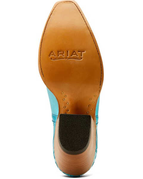 Image #5 - Ariat Women's Dixon Western Booties - Snip Toe, Blue, hi-res