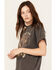 Girl Dangerous Women's Sweeter Than Honey Boyfriend Graphic Tee, Black, hi-res