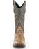 Image #4 - Ferrini Men's Hunter Oak Western Boots - Square Toe , Bark, hi-res