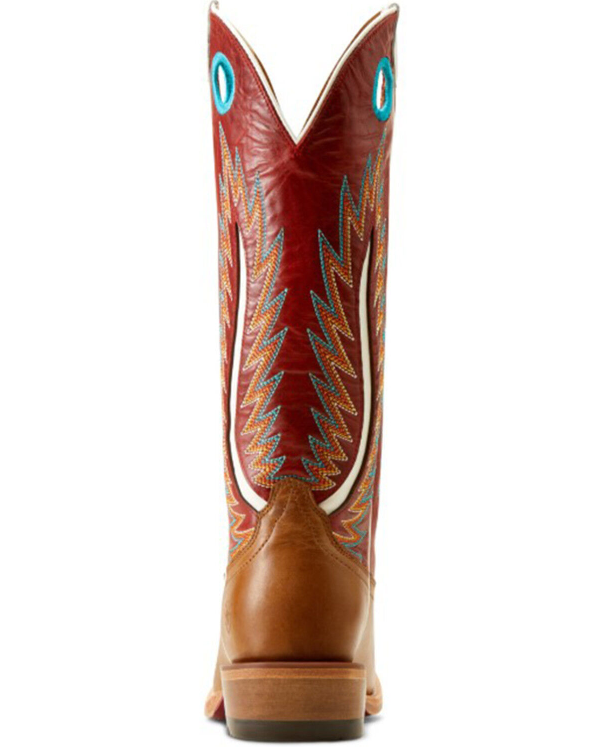 Image #3 - Ariat Women's Futurity Fort Worth Roughout Western Boots - Square Toe, Brown, hi-res